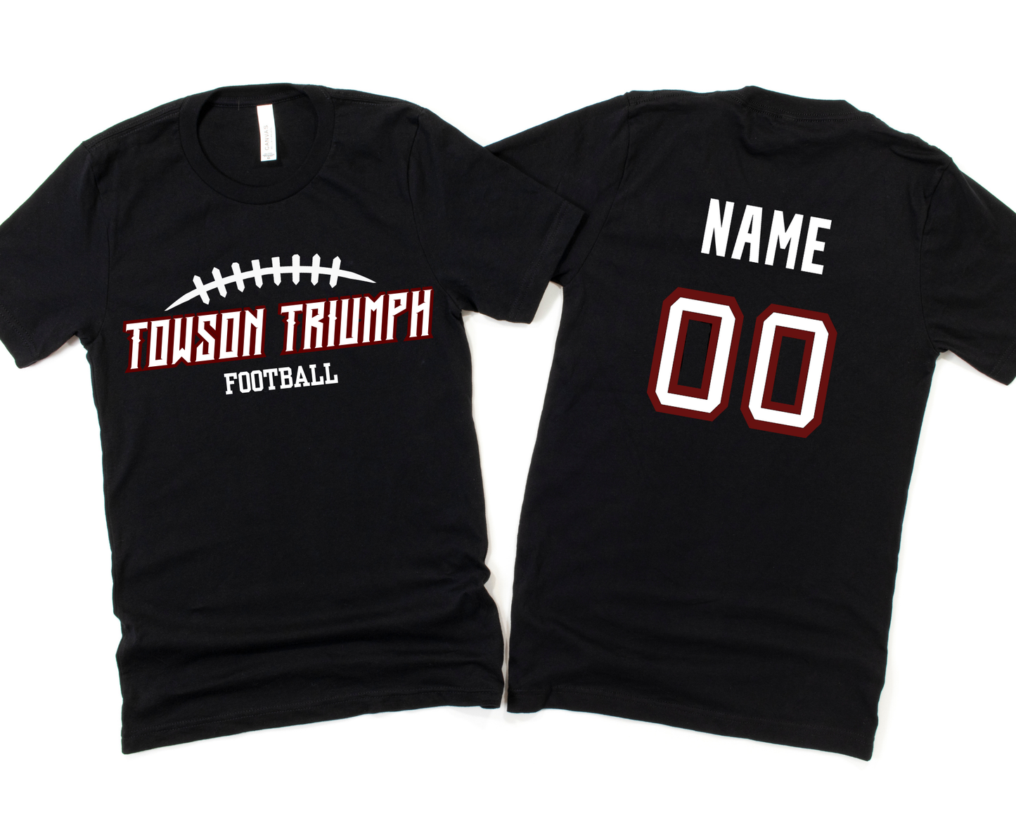 T-Shirt | Towson Football (Large Logo)