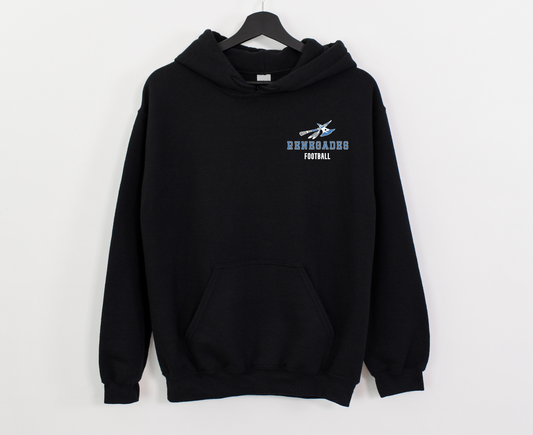 Pullover Hoodie | Middle River Football (Small Logo)