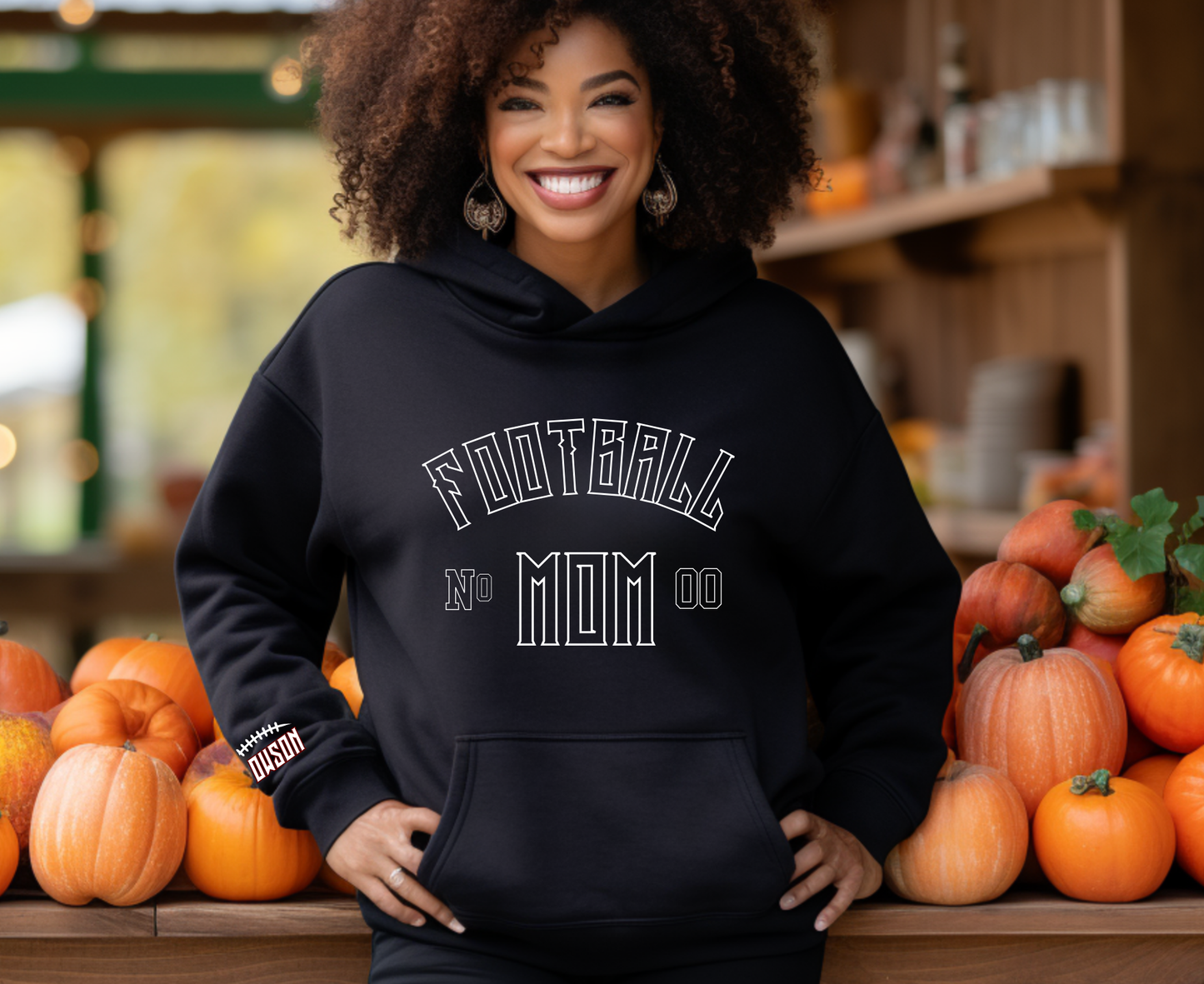 Pullover Hoodie | Towson Football Mom