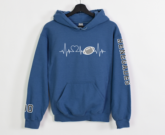 Pullover Hoodie | Middle River Football is Life