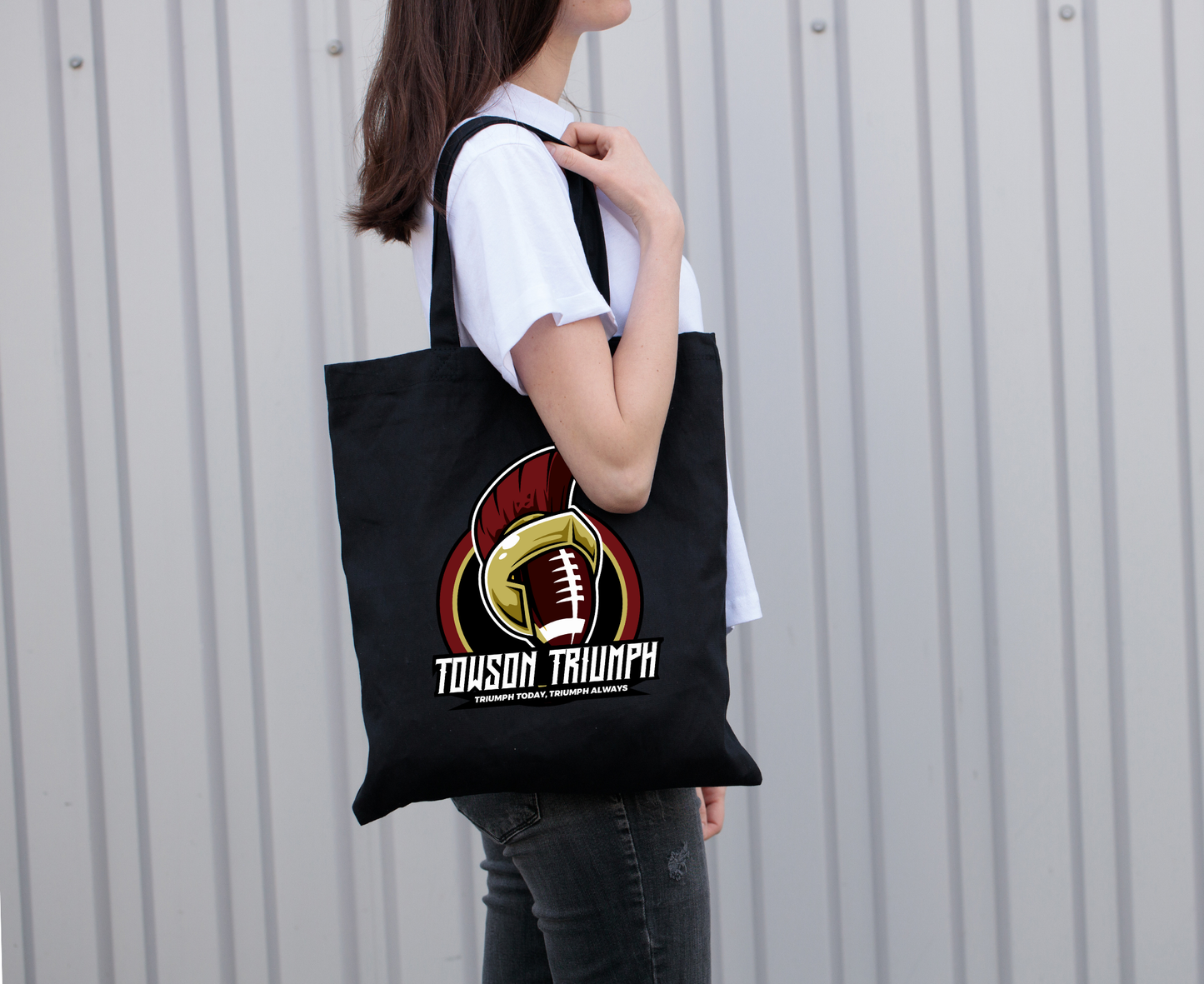 Game Day Tote | Towson Football (Graphic Logo)