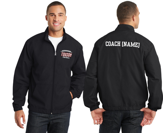 COACHES Full Zip Jacket | Towson Football