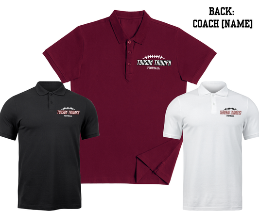 Polo Game Shirt | Towson Football