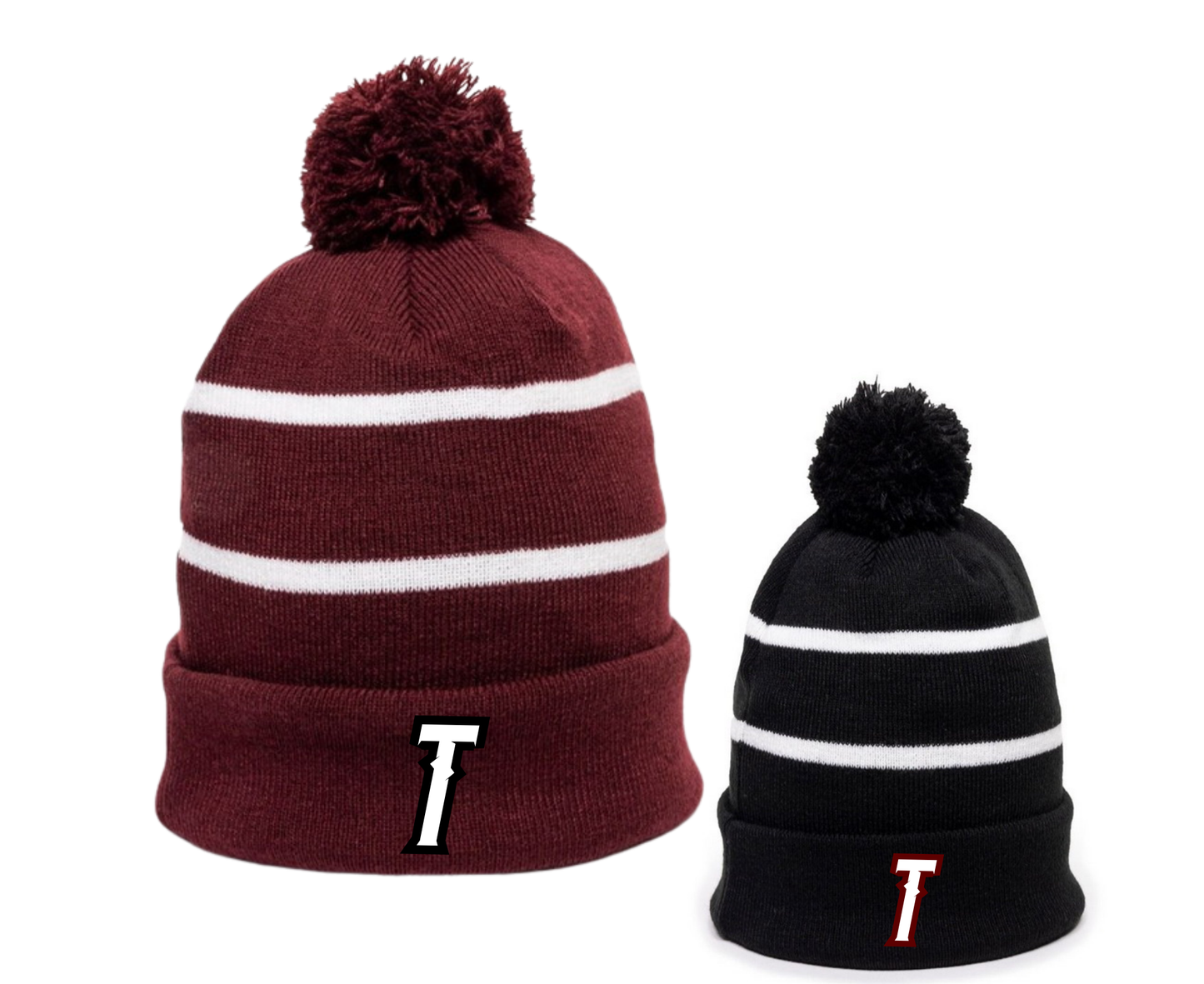 Game Day Towson Winter Pom Hat