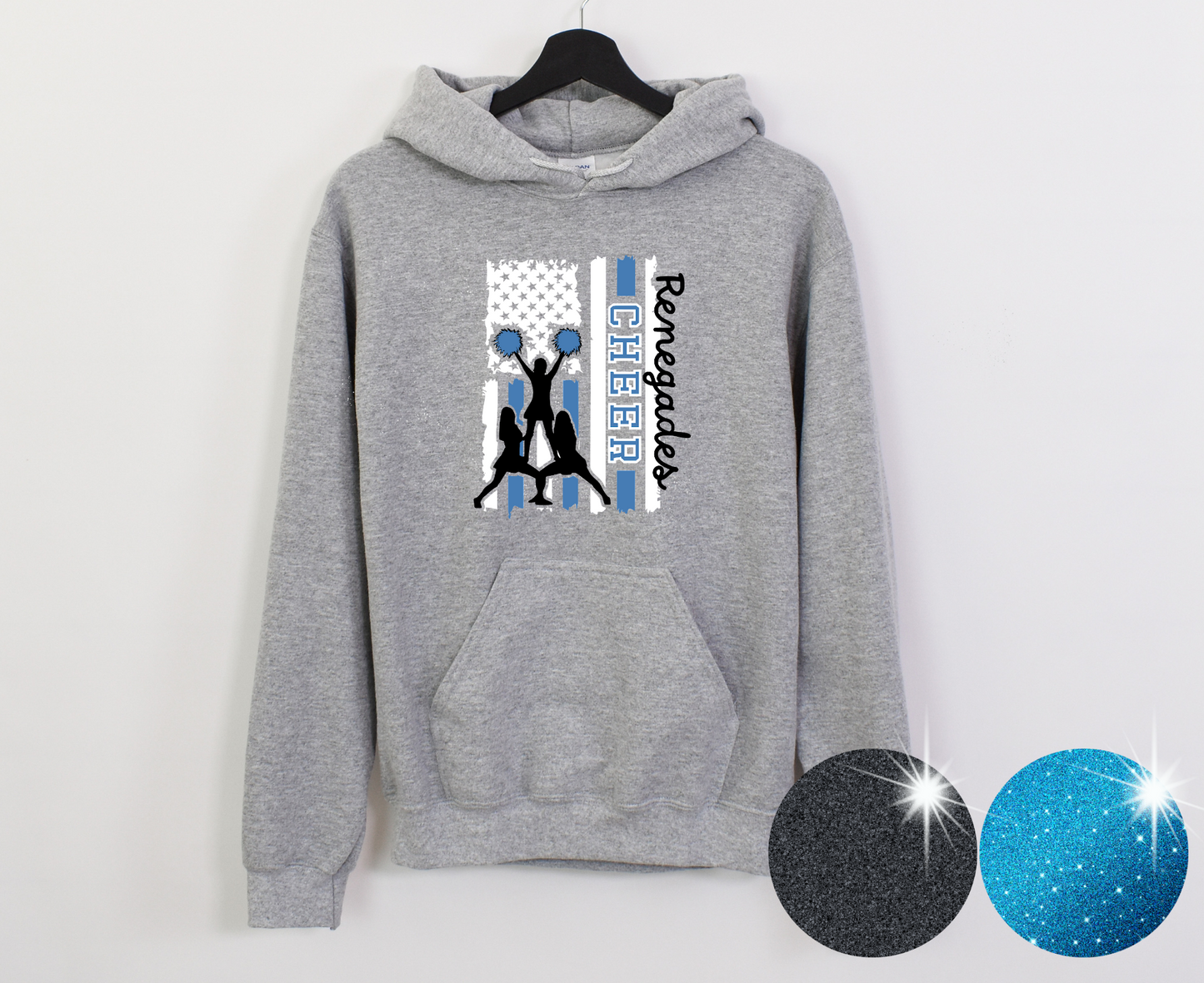 Pullover Hoodie | Middle River Cheer Flag